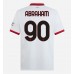 AC Milan Tammy Abraham #90 Borta matchtröja 2024-25 Kortärmad Billigt